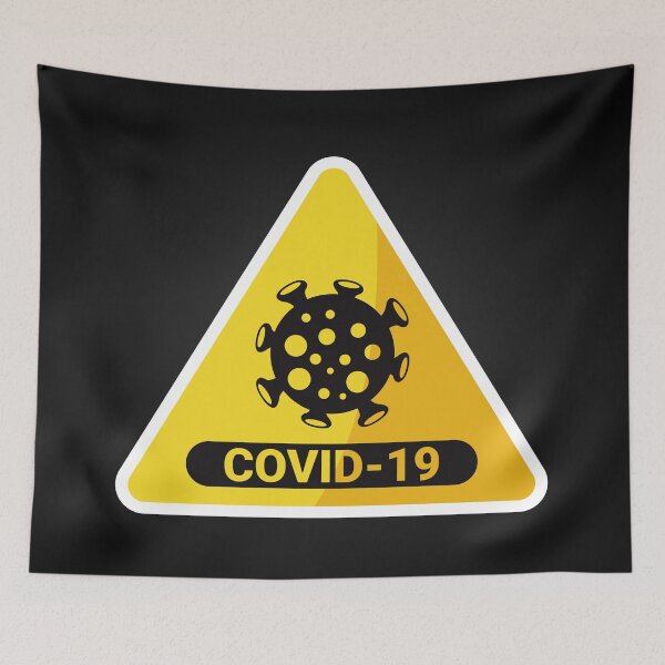 Item preview, ATTENTION COVID-19 designed and sold by Bakhrombek.