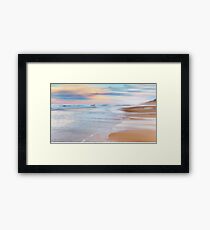 Pastel Sunset Framed Print