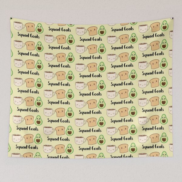 Item preview, Cute Avocado Toastie Sticker Pack designed and sold by champagnemoment.