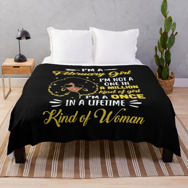Item preview, February Birthday Gifts I'm A Queen Black Women Girl designed and sold by CreativeGift.