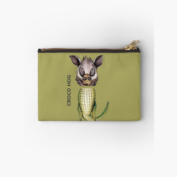Item preview, CROCO HOG by FrankenDuo gingko khaki designed and sold by FrankenDuo.