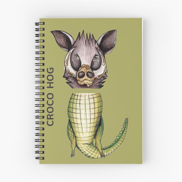 Item preview, CROCO HOG by FrankenDuo gingko khaki designed and sold by FrankenDuo.