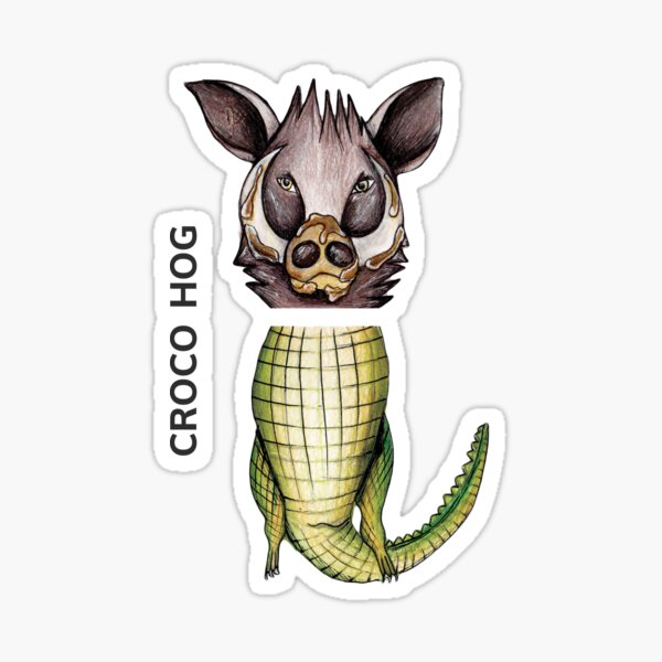 Artikel-Vorschau von CROCO HOG von FrankenDuo Gingko Khaki, designt und verkauft von FrankenDuo.