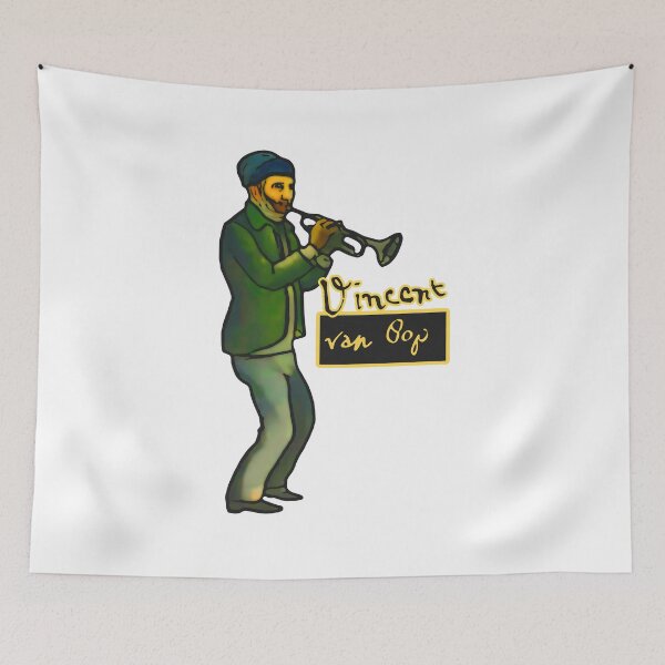 Item preview, Vincent Van Bop plays by ear - funny dystopia designed and sold by Xdelacra.