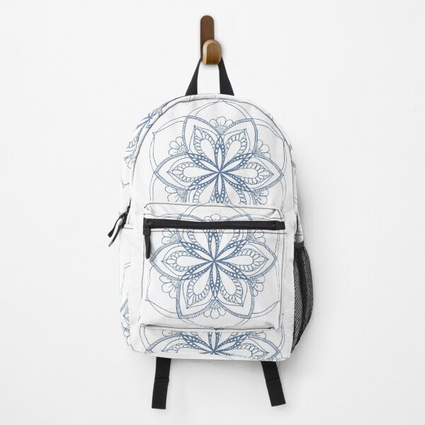 Item preview, Seed of life blue mandala designed and sold by Aftinia.