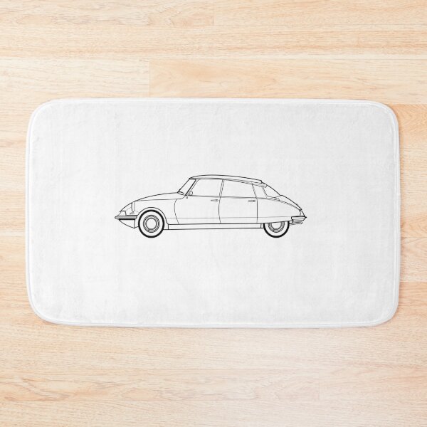 Item preview, Cit roen DS19 Line Drawing Artwork designed and sold by RJWautographics.