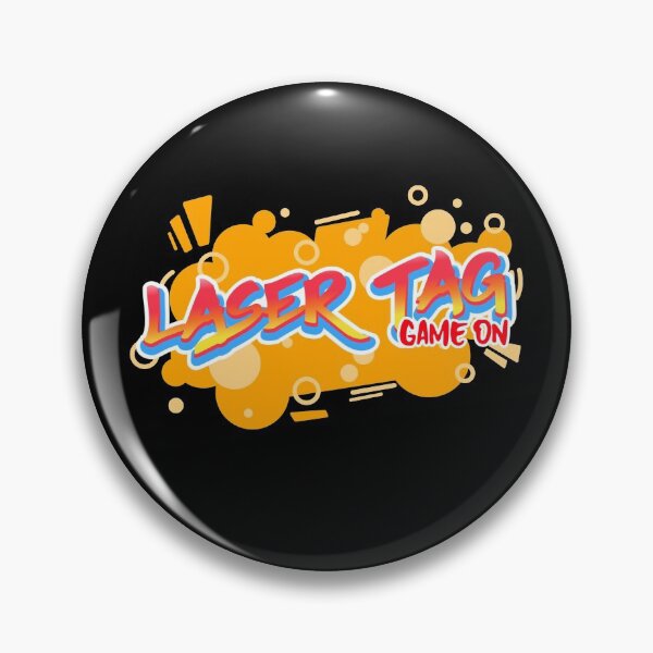 Item preview, Laser Tag Game On Graffiti Yellow Orange designed and sold by jacks-tees.
