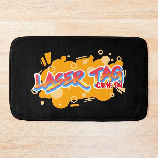 Item preview, Laser Tag Game On Graffiti Yellow Orange designed and sold by jacks-tees.