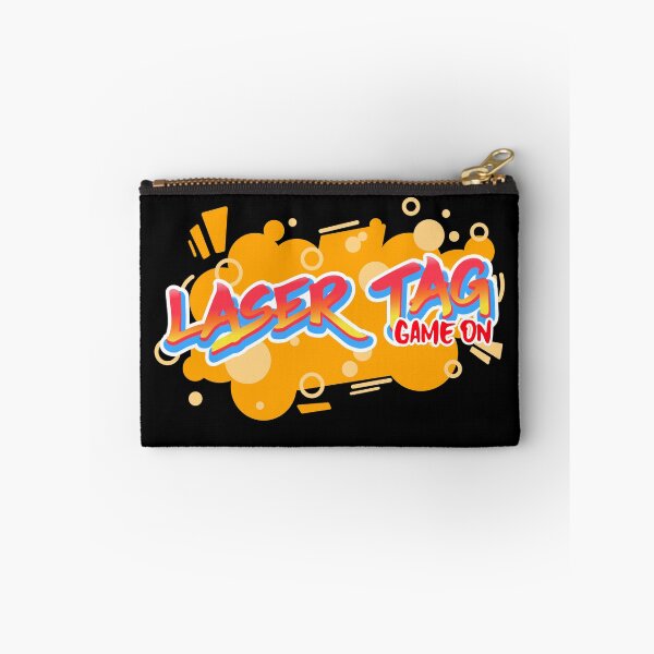 Item preview, Laser Tag Game On Graffiti Yellow Orange designed and sold by jacks-tees.