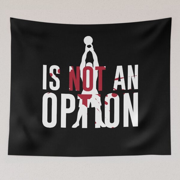 Item preview, It Not An Option Crossfit AMRAP Workout Fitness designed and sold by Desiznn.