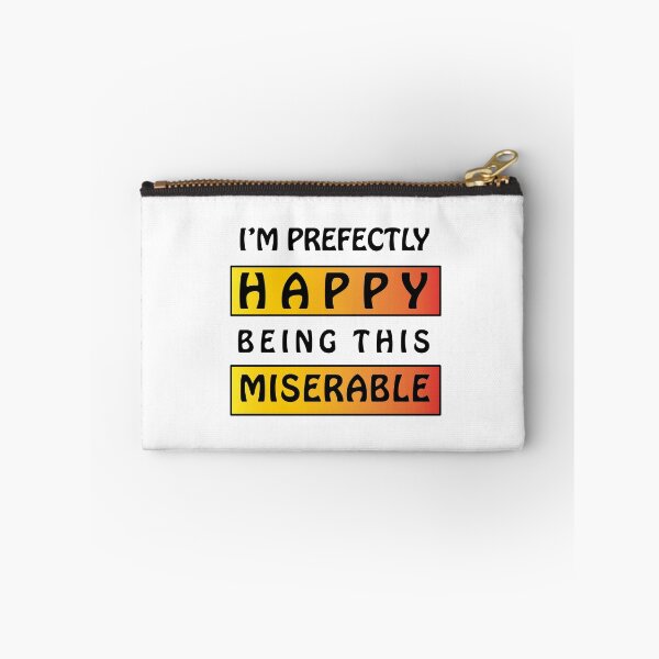 Item preview,  happily miserable designed and sold by bkjournaly2020.