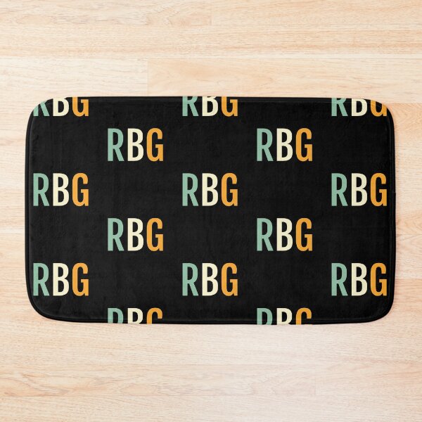 Item preview, RBG - Just the Initials - Ruth Bader Ginsburg designed and sold by EstelleStar.
