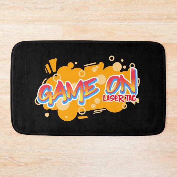 Item preview, Game On Laser Tag Graffiti Yellow Red designed and sold by jacks-tees.