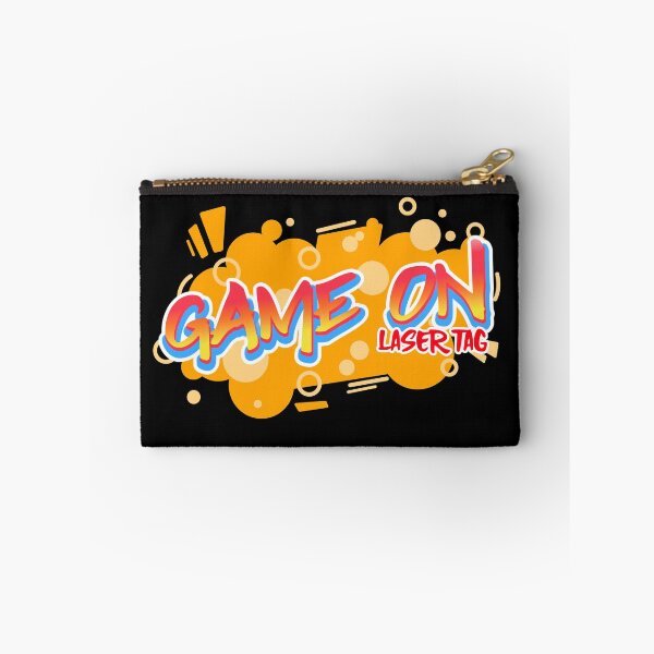 Item preview, Game On Laser Tag Graffiti Yellow Red designed and sold by jacks-tees.