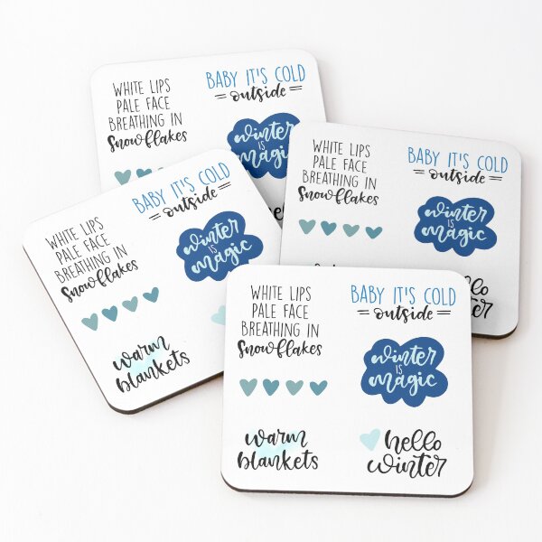 Item preview, Winter/Cold Aesthetics Sticker Pack designed and sold by Slletterings.
