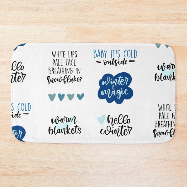Artikelvorschau, Winter / Cold Aesthetics Sticker Pack entworfen und verkauft von Slletterings.