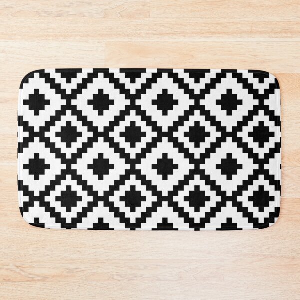 Item preview, Black and White Aztec Pattern designed and sold by ZANGRAM.