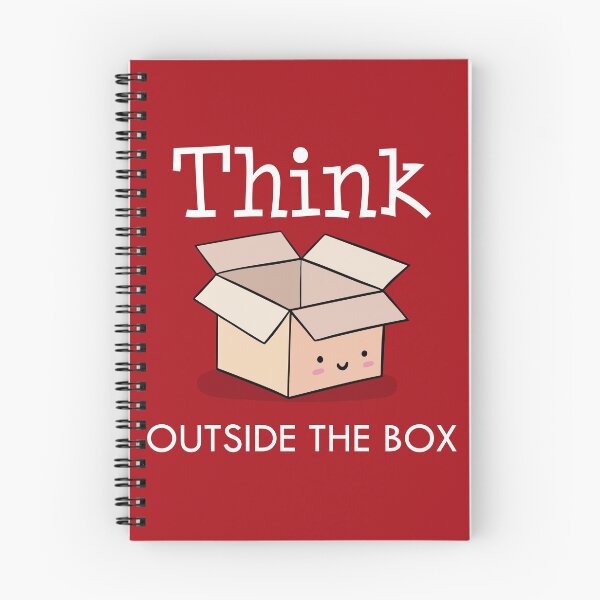 Item preview, Think Outside the Box designed and sold by RadCartoon.