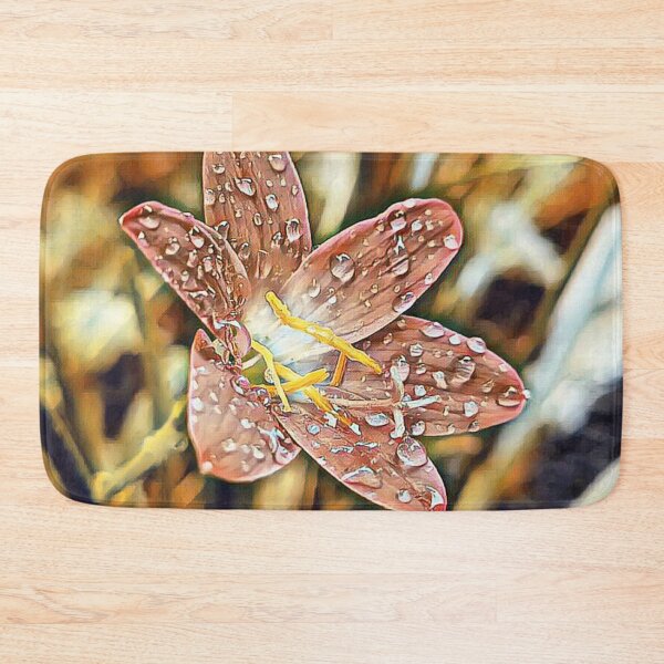 Item preview, Beautiful Flower With Rain Drops designed and sold by Indra Agrawal.