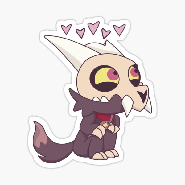 King The Owl House Sticker