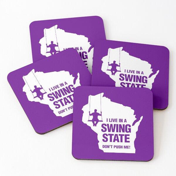 Item preview, I live in a Swing State Don't Push Me! Wisconsin designed and sold by gstrehlow2011.