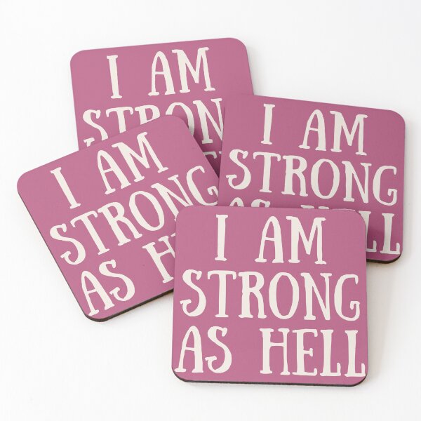 Item preview, I am strong as hell designed and sold by Emily Shadbolt.
