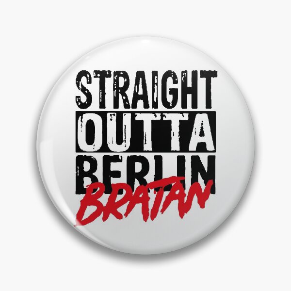 Item preview, Straight Outta Berlin "Berlin lives Bratan" designed and sold by 2scrbly.