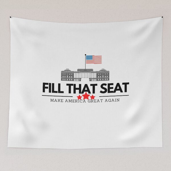 Item preview,  FILL THAT SEAT MAKE AMERICA GREAT AGAIN DESIGN SHIRT  designed and sold by farhatkhanfir.