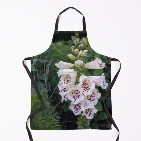 Item preview, White foxglove Digitalis purpurea White flowers Garden plants designed and sold by Tanja Dianova.