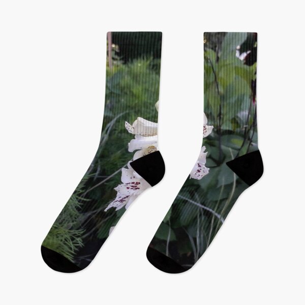 Item preview, White foxglove Digitalis purpurea White flowers Garden plants designed and sold by Tanja Dianova.