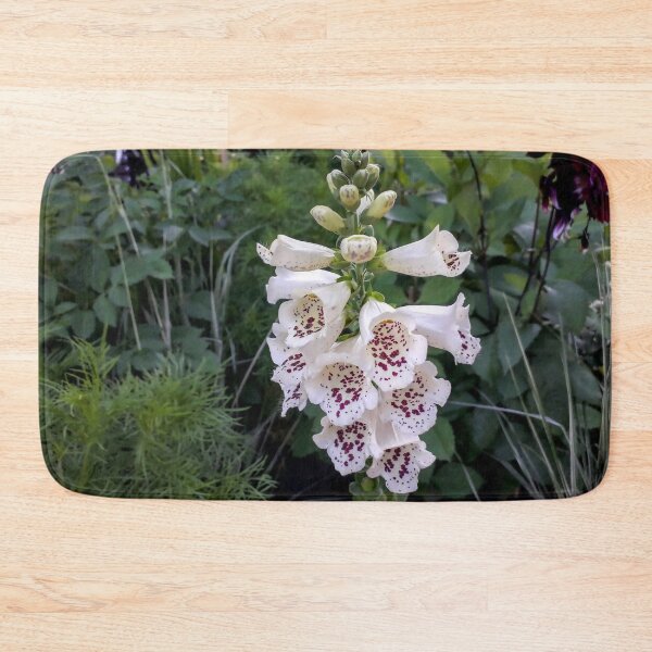 Item preview, White foxglove Digitalis purpurea White flowers Garden plants designed and sold by Tanja Dianova.
