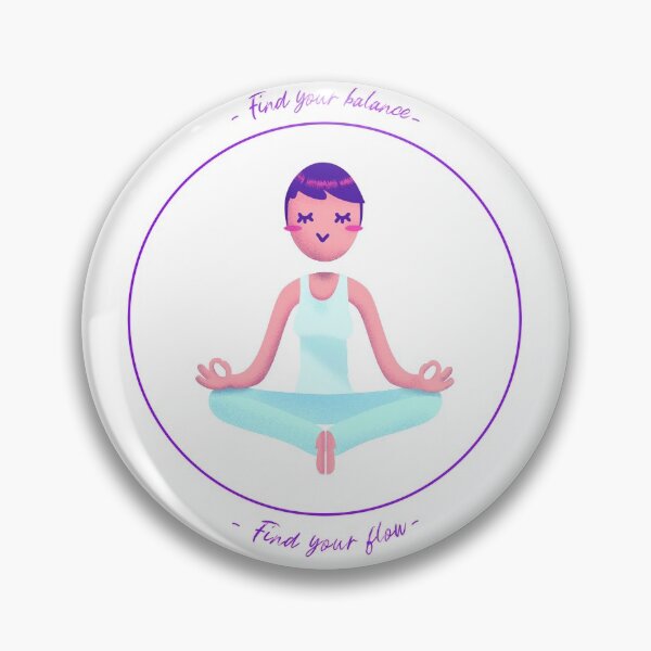 Item preview, Find your balance find your flow designed and sold by Hanin-Apparel.