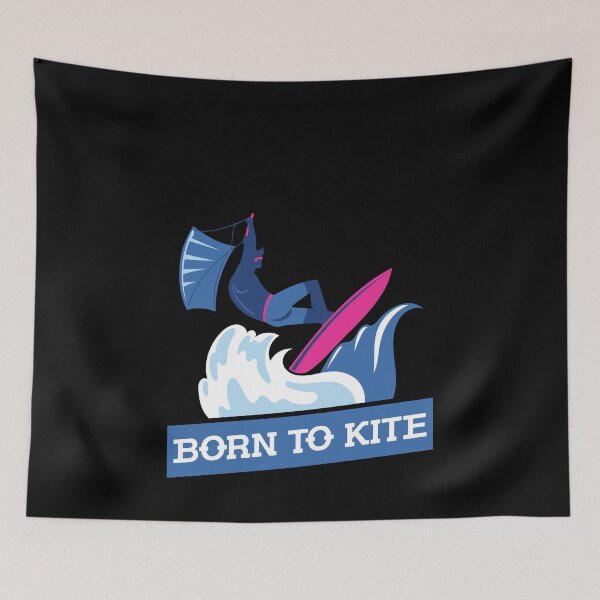 Item preview, Born To Kite Kitesurfing  designed and sold by bestshirtdesign.