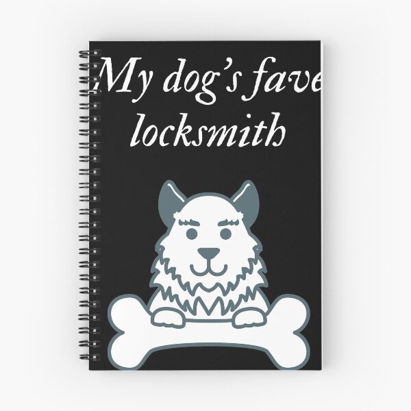 Item preview, My dog's fave locksmith designed and sold by SnowballStep.