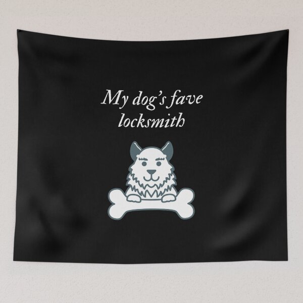 Item preview, My dog's fave locksmith designed and sold by SnowballStep.