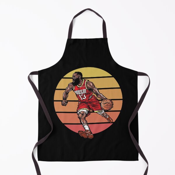 Item preview, James Harden Illustration With Retro Sunset designed and sold by COURT-VISION.