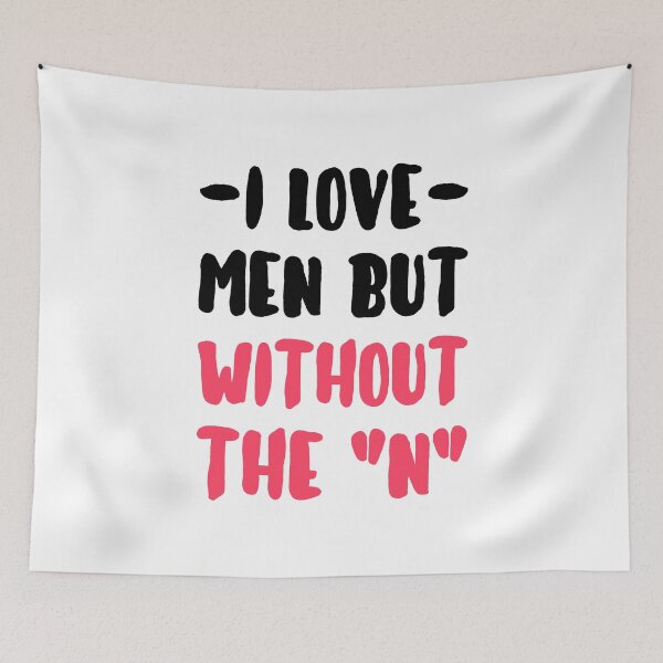 Item preview, I Love Men But Without The N - I Love Me designed and sold by T-shirt For You.