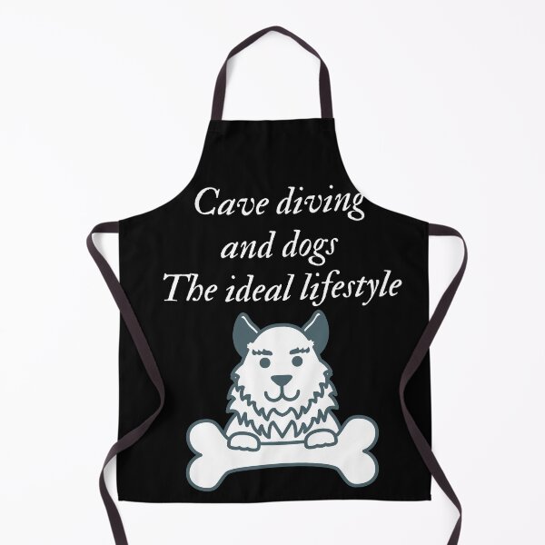 Item preview, Dogs and cave diving lifestyle designed and sold by SnowballStep.