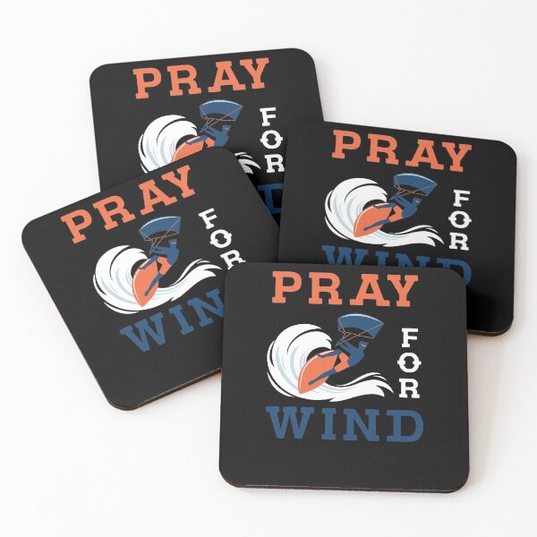 Item preview, Pray For Wind Kitesurfing  designed and sold by bestshirtdesign.