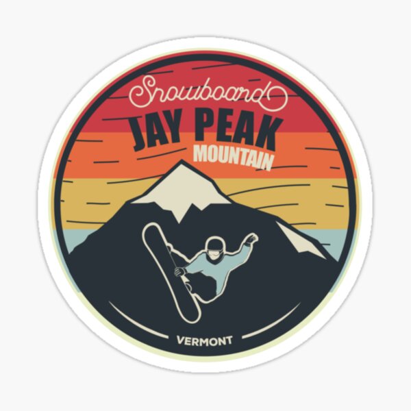 Item preview, Retro Snowboard Jay Peak Vermont designed and sold by Rosalind-Velez.