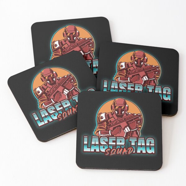 Item preview, Laser Tag Squad Futuristic Sunset designed and sold by jacks-tees.