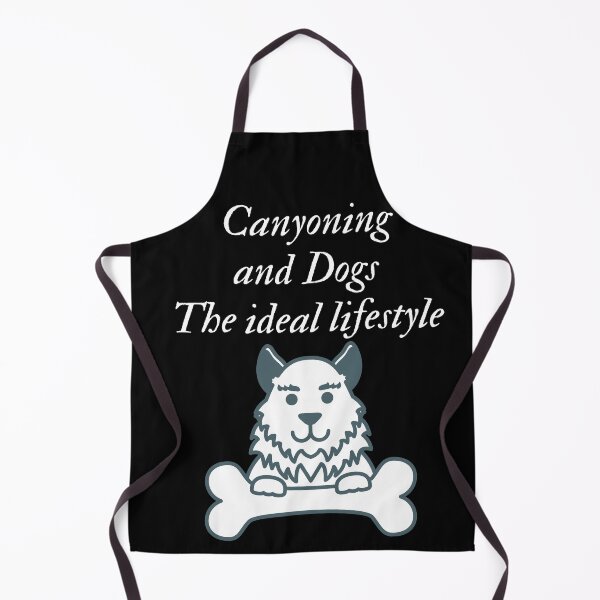 Item preview, canyoning and dogs lifestyle designed and sold by SnowballStep.