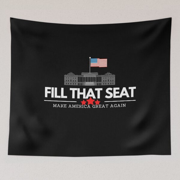 Item preview, FILL THAT SEAT MAKE AMERICA GREAT AGAIN DESIGN SHIRT  designed and sold by farhatkhanfir.