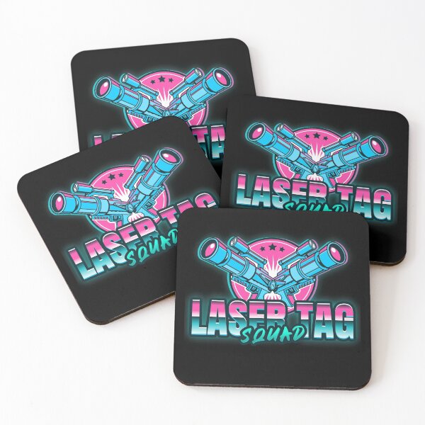 Item preview, Laser Tag Squad Futuristic Retro  designed and sold by jacks-tees.
