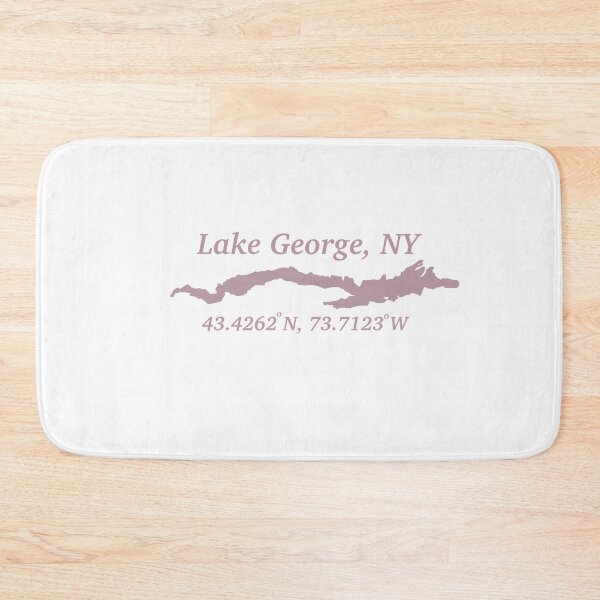 Item preview, pink lake george coordinates  designed and sold by BadluckDesigns.