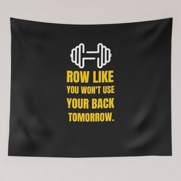 Item preview, Fitness Row Inspirational Funny Saying   designed and sold by Panther-.