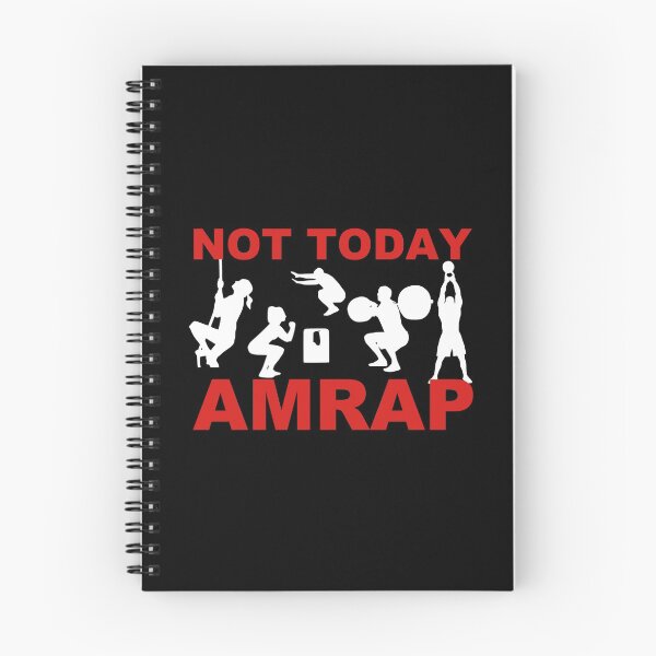 Item preview,  Not Today AMRAP Crossfit Workout Fitness designed and sold by Desiznn.