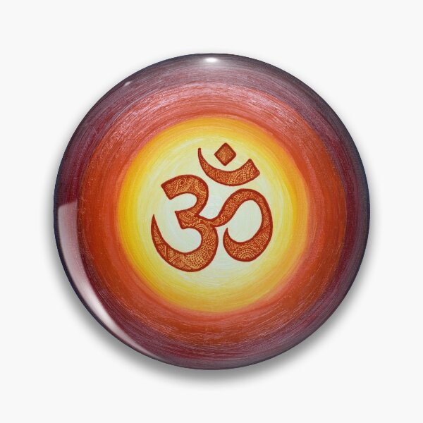 Aum (Om) Hindu Yoga Pin