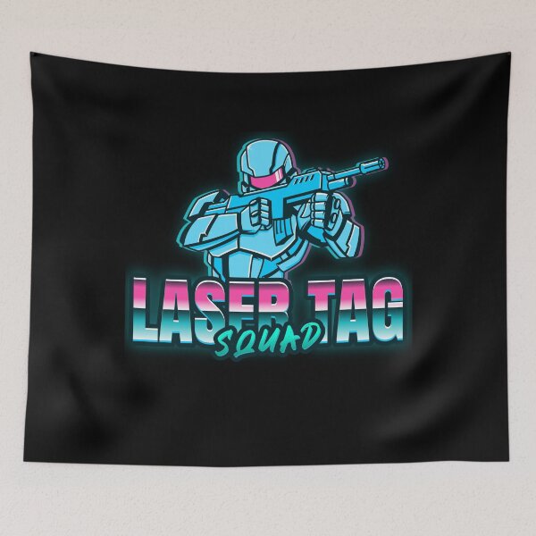 Item preview, Laser Tag Squad Futuristic Soldier designed and sold by jacks-tees.