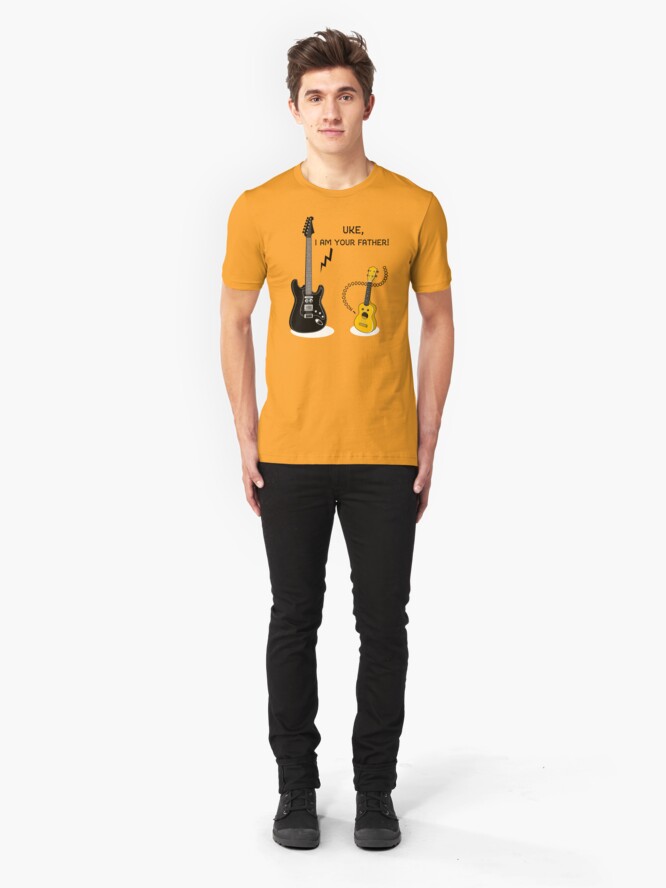 Alternate view of Uke, I am your Father! Slim Fit T-Shirt